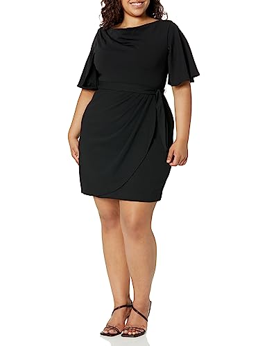 Robe en crêpe DKNY une coupe fluide au tissu noble haut de gamme