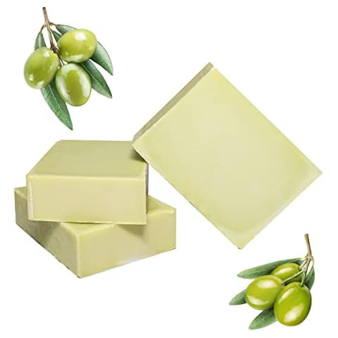 Vamimi Olivenölseife mit Sandelwood Sensitiv aus Extra Nativen Olivenöl und Sandewood. 3x100g feste Seife handgeschöpft aus 100% Extra Nativen Olivenöl Für Körper Cover
