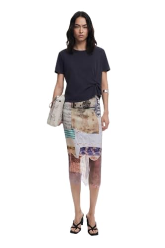 Desigual Vest_Collage Casual Dress, marrón, L Women's