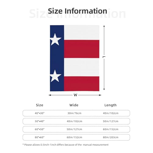 Couverture chaude flanelle drapeau Texas idée cadeau originale lit canapé