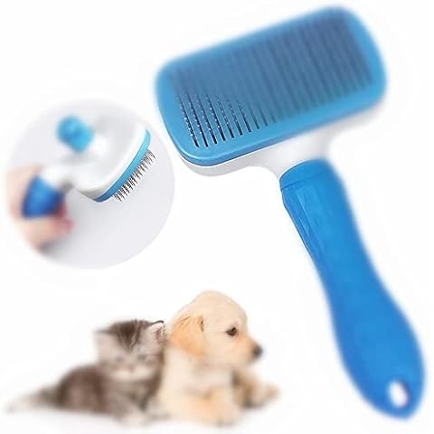 Cepillo autolimpiante para perros y gatos XiXiRan Cover