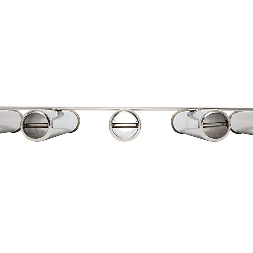 Novelbee 6 Tubes 316 Stainless Steel Fishing Rod Holder For Boats Yacht #TOP3