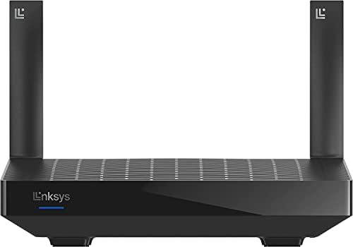 Linksys Mesh WiFi 6 Router, Hydra Pro 6, 2700 ft, 30+ Devices, 5.4 Gbps - WiFi Router & Extender Replacement - MR5500-AMZ