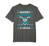 Rigolo Joueur Hockey sur Glace Né pour Jouer Au Hockey T-Shirt