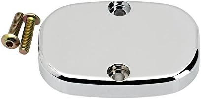 Joker Machine Rear Brake Master Cylinder Cover - Smooth - Chrome 08010C
