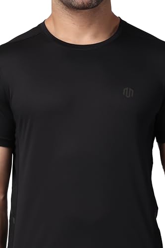 Image of Men's Athletic Crew Neck T-Shirt - Moisture-Wicking Gym & Casual Workout Shirt