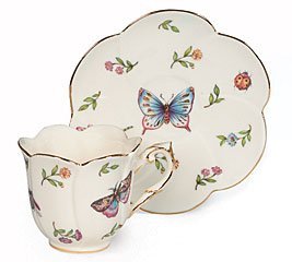 TEACUP/SAUCER MORNING MEADOWS