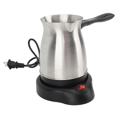 Cafetera Eléctrica Turca de Acero Inoxidable 600ml Multifuncional miniatura 6