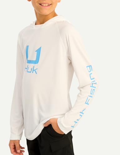 Sweat à capuche de pêche enfant respirant et uni avec protection solaire