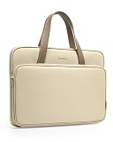tomtoc Sacoche pour 14 Pouces MacBook Pro M1 Pro/Max A2442, 13' MacBook Pro M2/M1 2022-2016, MacBook Air M2/M1 2022-2018, 13,5 Microsoft Surface Laptop 5/4/3, Femme Ordinateur Portable Serviette