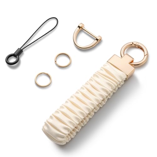 MORSUNBELA Schlüsselanhänger Handschlaufe Kurz, Elastischen Handgelenk Universale Lanyard Schlüsselband Armband, Kamera Handschlaufe, für USB-Stick Kamera Schlüsselanhänger