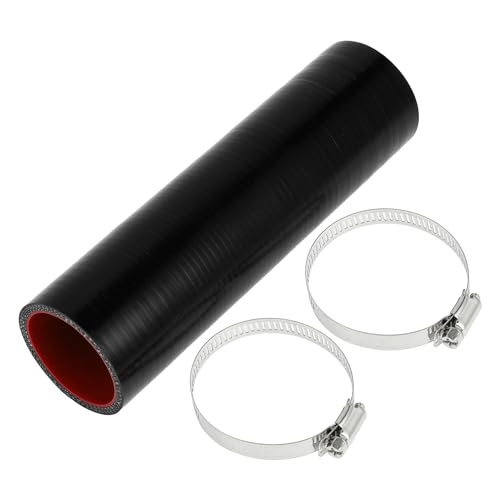 X AUTOHAUX Straight Coupler Silicone Hose with Clamps 1.89