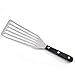 Faderr Spatule à Poisson Flexible en Acier Inoxydable, 31,8 cm de Long pour Tourner et Retourner, Noir/argenté, Taille Unique