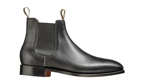 Image of BARKER Mansfield Handcrafted Men's Chelsea Boot - Premium Handmade Leather Chelsea Boots for Stylish Comfort