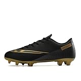 Botines de fútbol unisex, AG, zapatillas de deporte de entrenamiento transpirables para exteriores, botines de fútbol para hombre, botines de fútbol profesional, adecuados para césped al aire libre(Bl