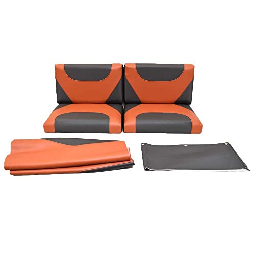 Alumacraft Boat Seat Cushions 22140010478 | T-Pro Orange (6 PC)