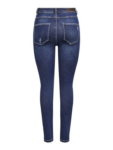 ONLY Female Skinny Fit Jeans ONLMila Life HW Ankle 2530Dark Blue Denim, 15209155, 25w / 30l – Ansicht 4