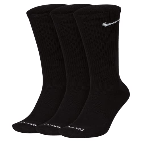 Image of Nike Men's Everyday Plus Lightweight Training Crew Socks (3 Pack)
