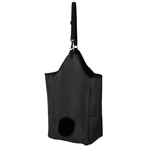 Zerodis Bolsa de feno para alimentação lenta, bolsa de feno para alimentação de cavalo de tecido Oxf