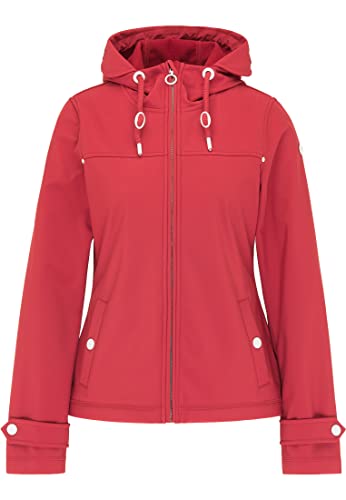 DreiMaster Damen Softshelljacke, Rot, L