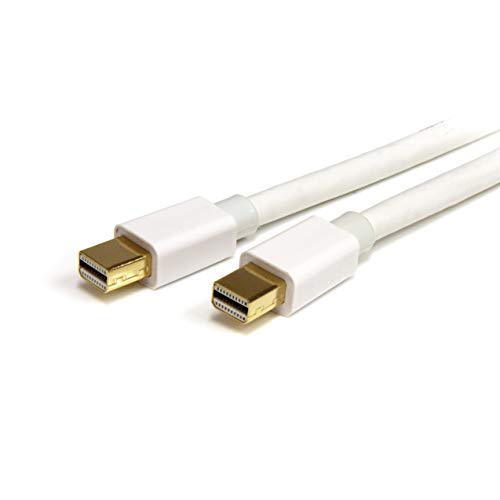 StarTech.com 3m (10 ft) White Mini DisplayPort Cable - Mini Display Port to Mini Display Port - 2x Mini DP (m) - 3 meter, 10 feet (MDPMM3MW)