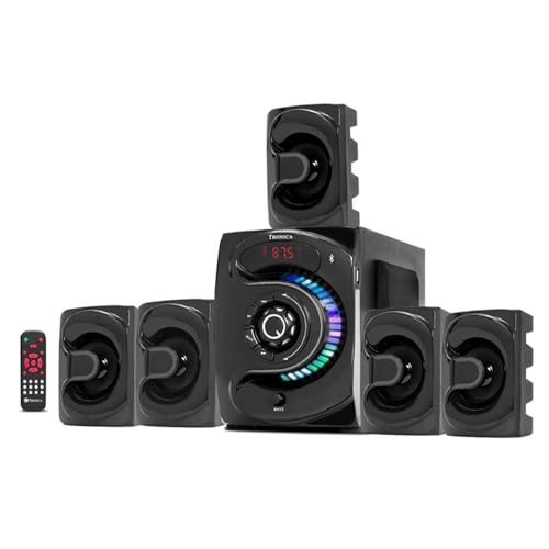 Image of TRONICA 444 Superb 5.1 Bluetooth Home Theater System 45W with FM /PenDrive /Sd Card /Mobile /Aux Support & Remote