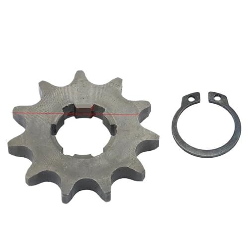 Pignon moto 428 pour réparer la transmission usée d'un quad ou dirt bike