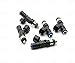 DeatschWerks 17U-00-1000-5 Matched Set of 5 Injector (1000cc), 1 Pack