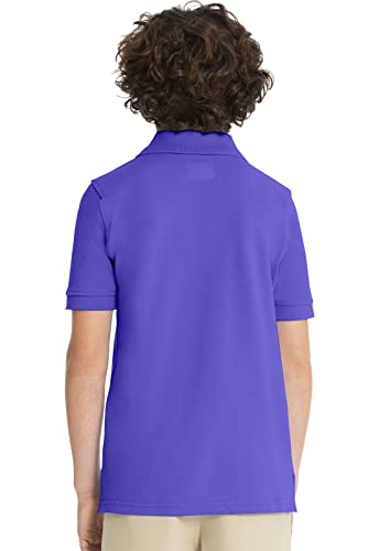 Image of Classroom Girls' Short SLV Pique Polo