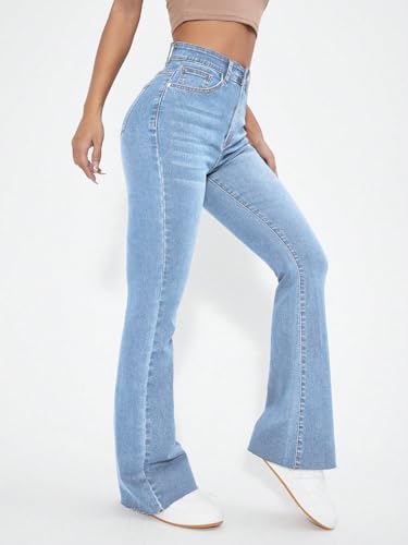 Image of Aahwan Women's & Girls' Solid Black Low Waist Ripped Distressed Mom Fit Stretch Denim Jeans(KV-255)
