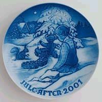 Amazon.com: 2001 Bing and Grondahl Christmas Plate