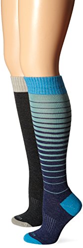 Wool IQ Women's Merino Wool Cushion Knee-High Sock 2-Pack