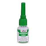 Top2Glue Sekundenkleber 20g medium Industriequalität ✓ Cyanacrylat Atomkleber ✓ Alleskleber ✓ Universalkleber ✓ Blitzkleber ✓von Langlauf Schuhbedarf (1 Flasche)