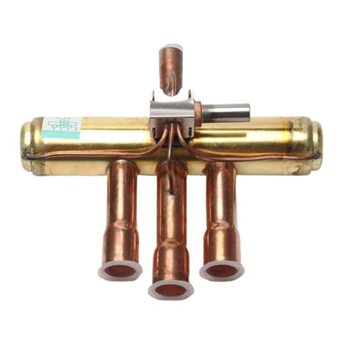 TRGYJGKF Calentador de Agua Aire Acondicionado 5 HP con válvula 4 vías Reversible serpentín, Accesorios refrigeración, gabinete, máquina, Bomba Calor