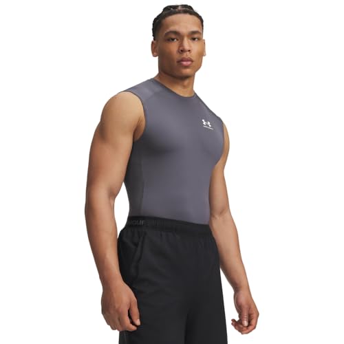 Image of Under Armour Men's HeatGear Compression Sleeveless T-Shirt