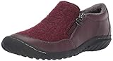 JBU by Jambu Women's Crimson Oxford Flat, Wine, 9 Medium US