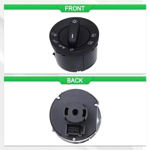 Interruptor de faros de 10 pines para Golf VI y Caddy 2005-2016 3