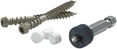 FastenMaster Cortex 2-3/4 in. L Square Trim Head Smooth Carbon Steel Deck Screws 75 per Box 75 pc.