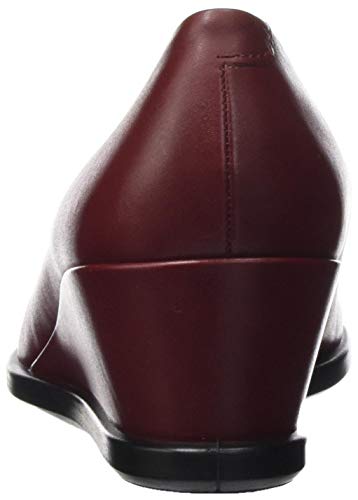 ECCO Shape 45 Wedge, Mocassini Donna, Rosso