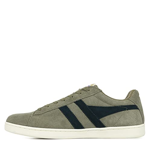 Image of Gola Equipe Suede - Sneakers for Men - Contrasting Wingflash - Heel Return - Durable Cupsole - Low Silhouette