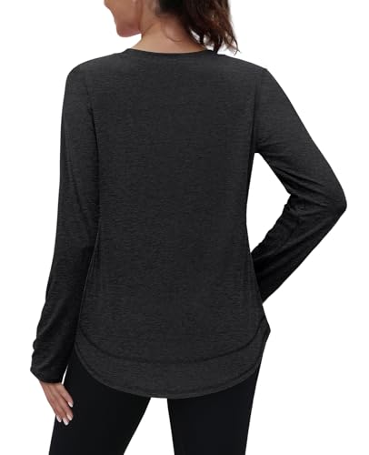 Image of XIEERDUO Women's Workout Tops Long Sleeve Shirts Sun Protection UPF 50+ Quick Dry Shirts for Hiking Running S-3XL