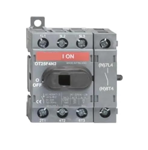 Interruptor seccionador OT25F4N2 para evitar arcos eléctricos en mantenimiento 1SCA104886R1001