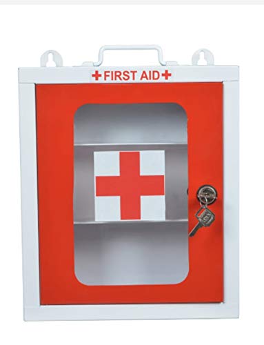 RRE First aid box/first aid kit/medical box/Emergency kit/First Aid Box for Home - School - Office/Wall Mount/Multi Compartment (Red & Ivory) (B08S48QL6J) Amazon Price History, Amazon Price Tracker