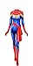 Produktbild CosplayLife Frau Marvel Kostüm | Avengers Infinity Wars | Fräulein Marvel Carol Danvers Anzug Bodysuit Lycra (groß) Rot