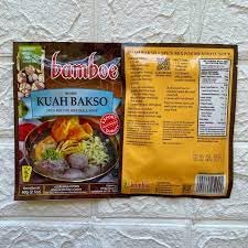 Bamboe Bumbu Kuah Bakso Meatball Soup Spice Mix, 60 Gram (Pack of 6)