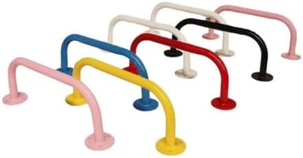 Durable Monkey Bars Ladder Rungs - 1 Pack Swing Grab Handles for Kids - Indoor/Outdoor Jungle Gym Climbing Accessories - Safe Playground Equipment Red