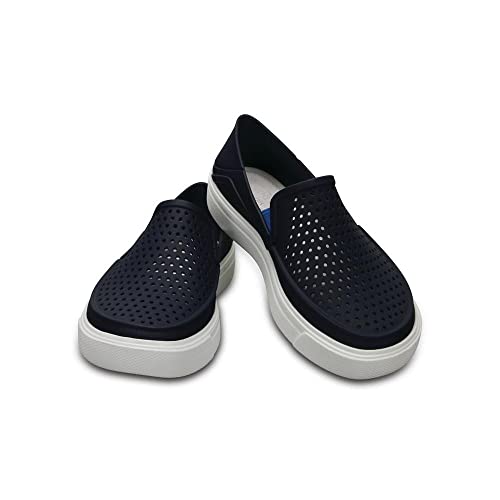 Crocs Tênis CitiLane Roka Kids, 24, Navy