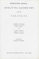 Analytic geometry and calculus B0007DMXIW Book Cover