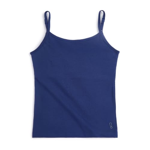 Image of YouGotPlanB Cotton Padded Camisole | Pack of 1 | Ages 8-16 Years | Built-in Light Padding | Full Coverage | Ideal for School
