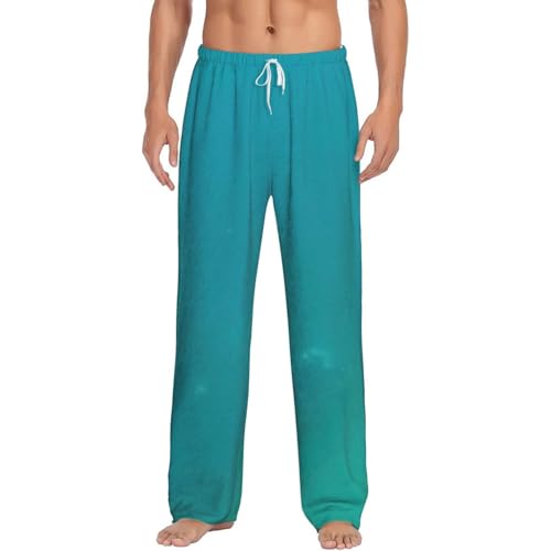 Pantalon de pyjama homme imprimé mer confortable et doux pour la nuit